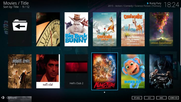 Kodi v17 Estuary_ng movies