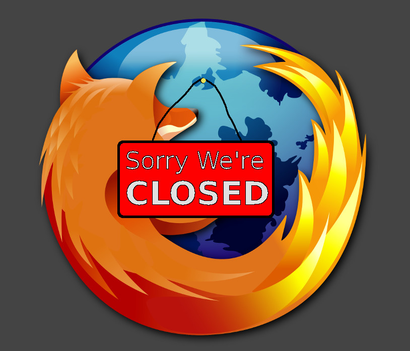 Firefox closed source