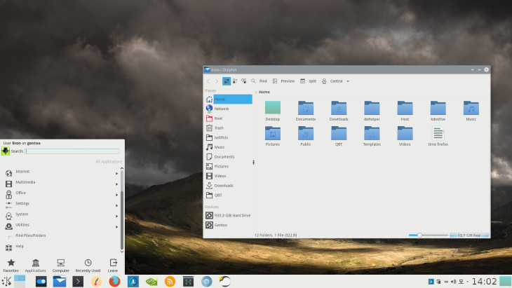 KDE 4 Plasma 5 looks