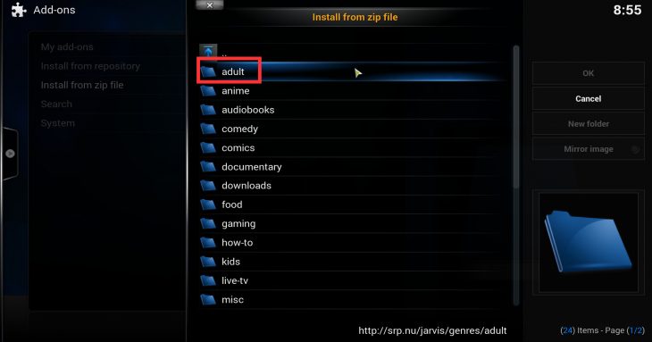 SuperRepo select adult
