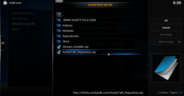 xfinity repository zip