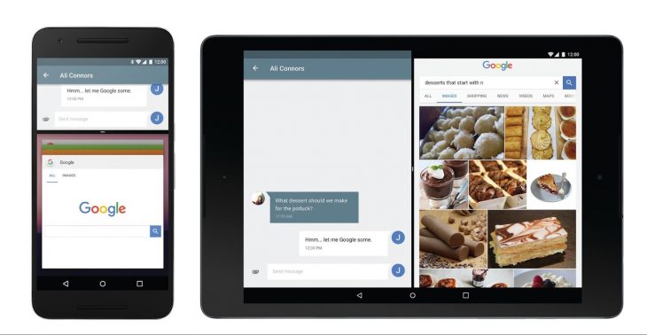Android N multi-window mode