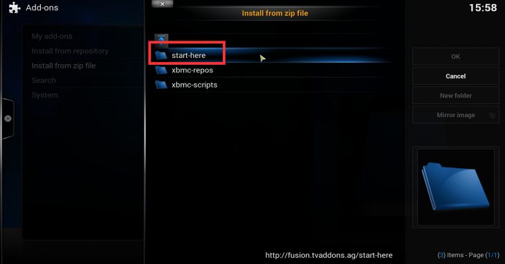 TVaddons - start here