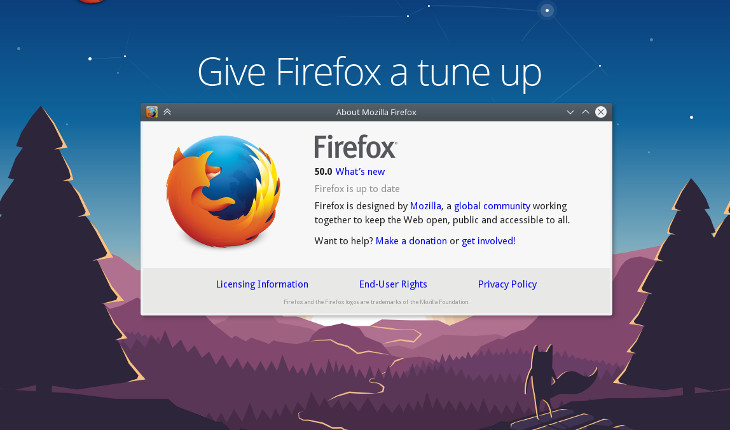 mozilla firefox 50