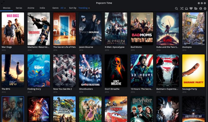 popcorn time initial release